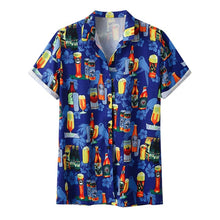 Load image into Gallery viewer, Stylish Men Beer Festival Printed Hot Style hawaiian Shirt With Short Sleeves M-3XL camisa masculina camisas hombre Dropshipping