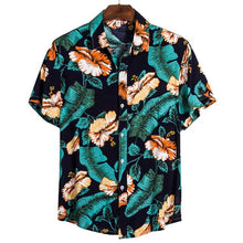 Load image into Gallery viewer, Adisputent 2020 New Summer Men&#39;s Hawaiian Shirts Funny Printed Turn Down Collar Short Sleeve Casual Shirts Button Streetwear
